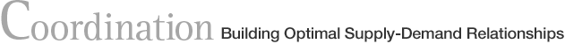 Coordination Building Optimal Supply-Demand Relationships