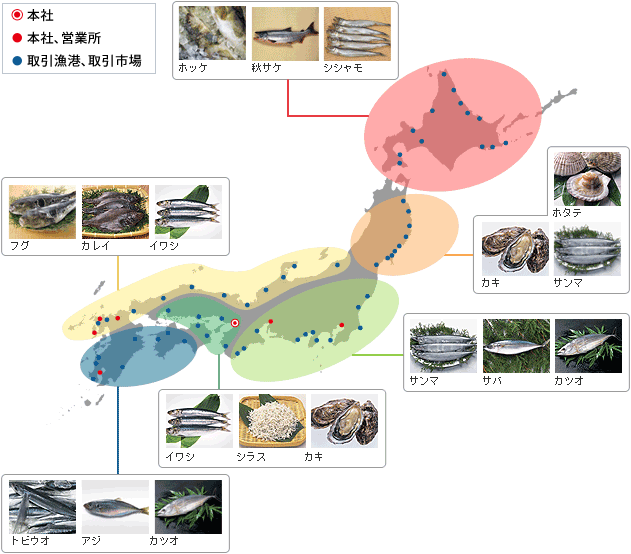 国内の取扱商品